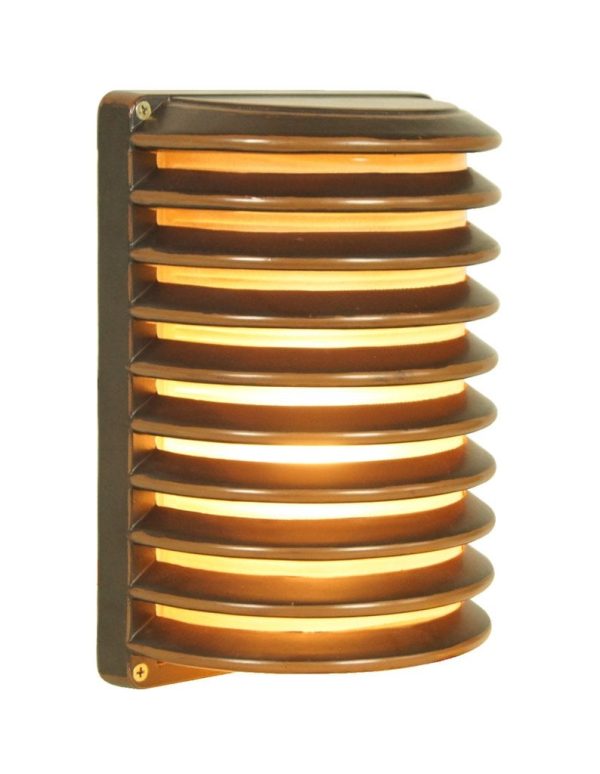 Ogun 1 Light Traditional Outdoor Wall Light Oil Bronze